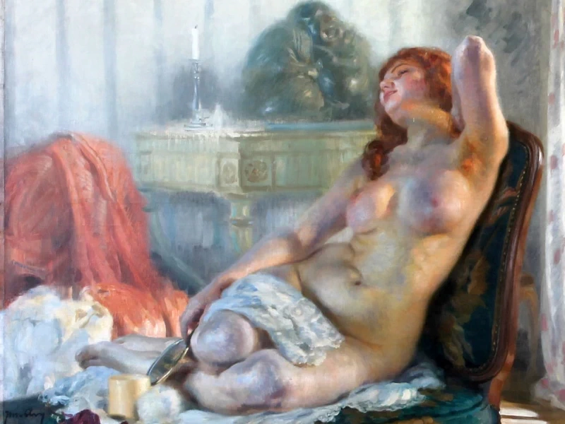 1871-Joseph-Marius Avy - Donna nuda distesa